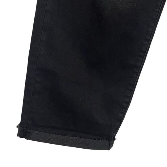 NWT Joe's Jeans‎ The Niki Women's Mid Rise Boyfriend Cuffed Destruct Black SZ 31 - Picture 4 of 12